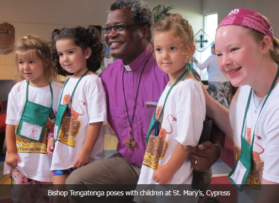Bishop Tengatenga Visit